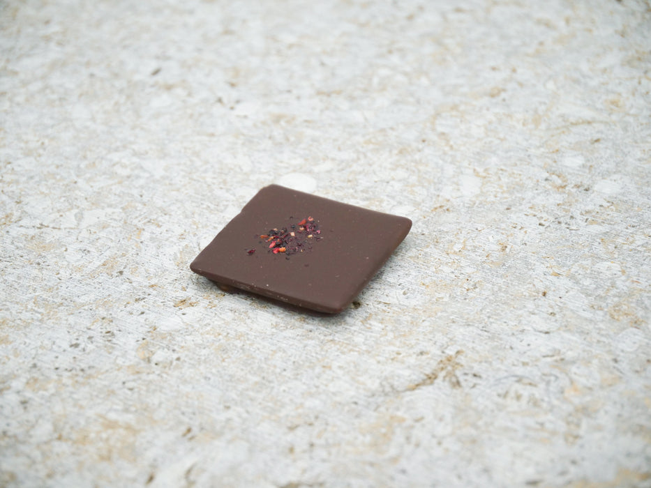 box V - 18 single origin carrés
