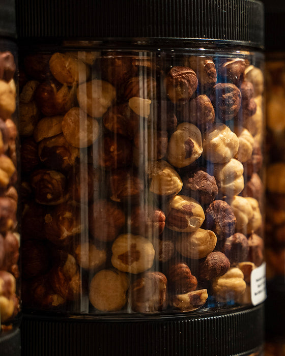 Roasted hazelnuts