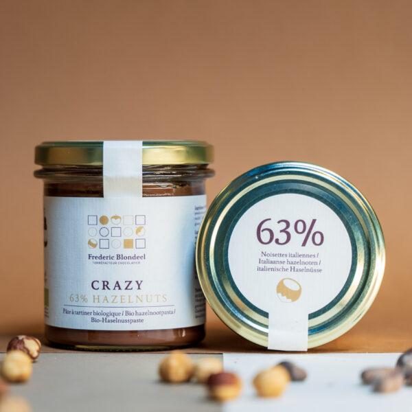 Crazy - 63% of roasted hazelnuts