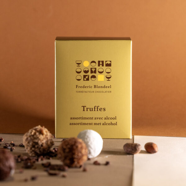 Box X - mix truffles with alcohol