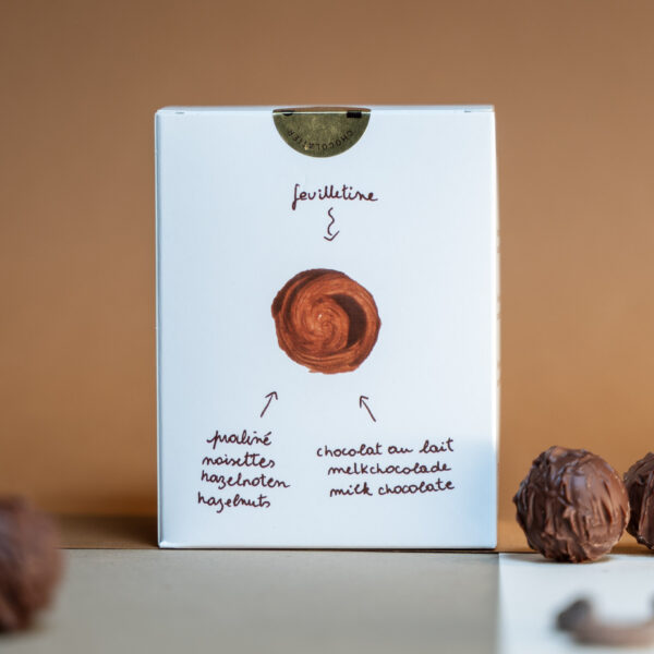 Box X - truffles feuilletine Milk